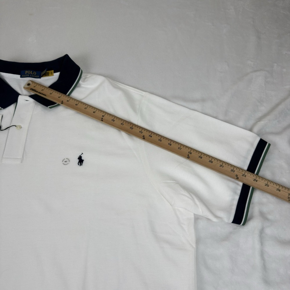 Polo Ralph Lauren Classic Fit Polo Shirt Big &Tall Men's 4XLT White NWT $125 - Picture 6 of 10